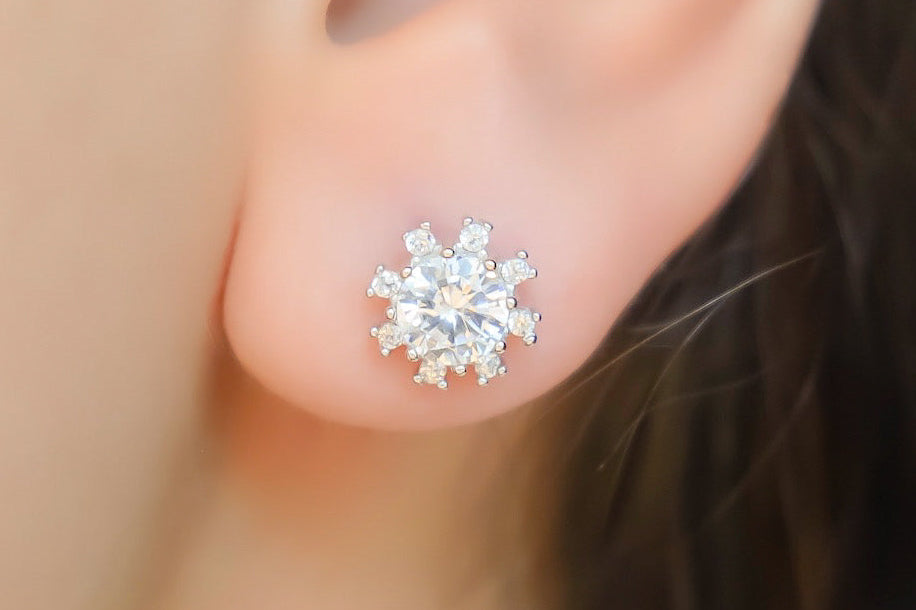 Brinco Prata 925 Point Charm