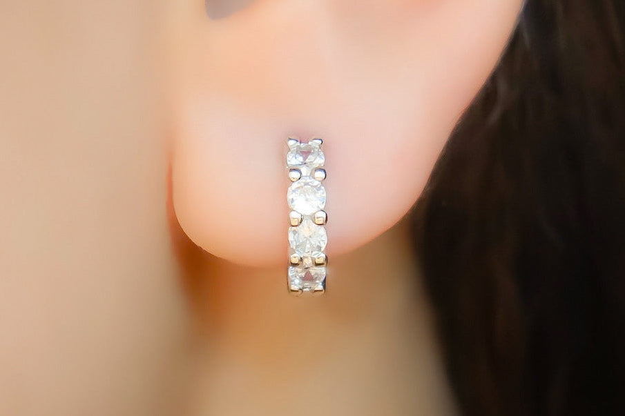 Brinco Argola Pontos de Luz - 3 Tamanhos