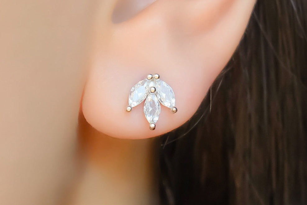 Brinco Prata 925 Elipses