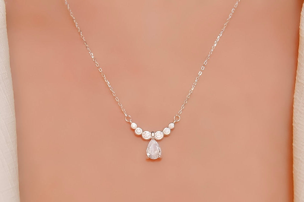 Colar Prata 925 Gota Points