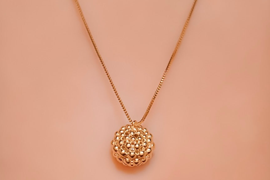 Colar Brigadeiro Charm 50cm