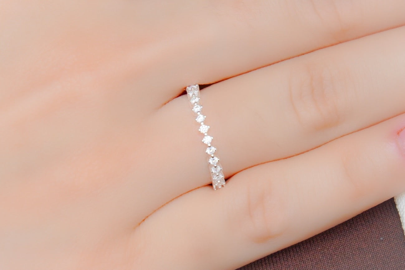 Anel Prata 925 Losangos