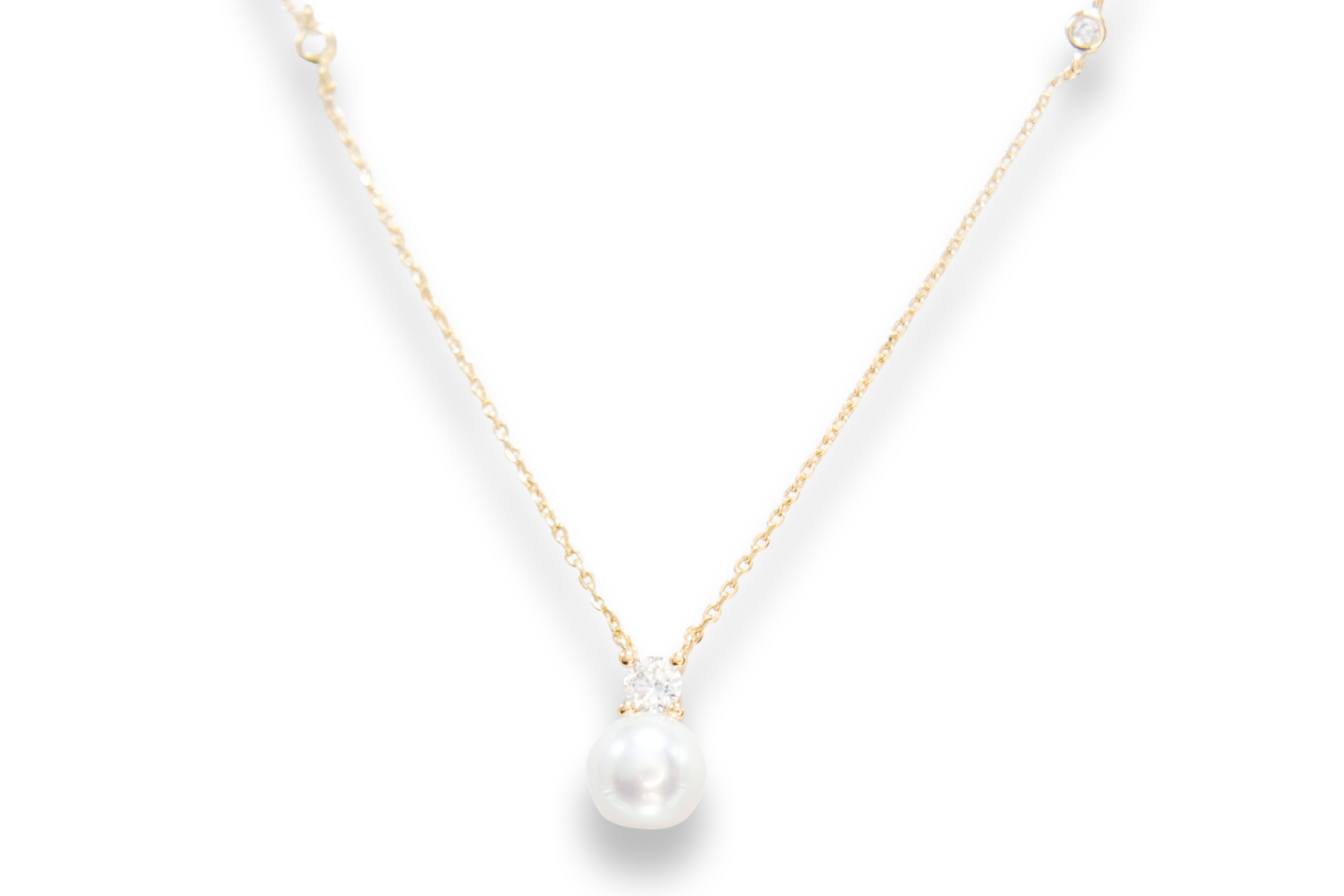 Colar Pérola Pontos de Luz