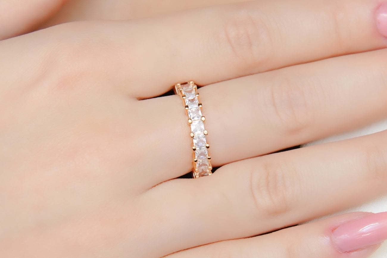 Anel Aliança Square Glow